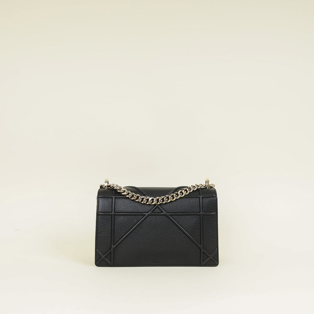 Christian Dior Black Diorama Medium Bag