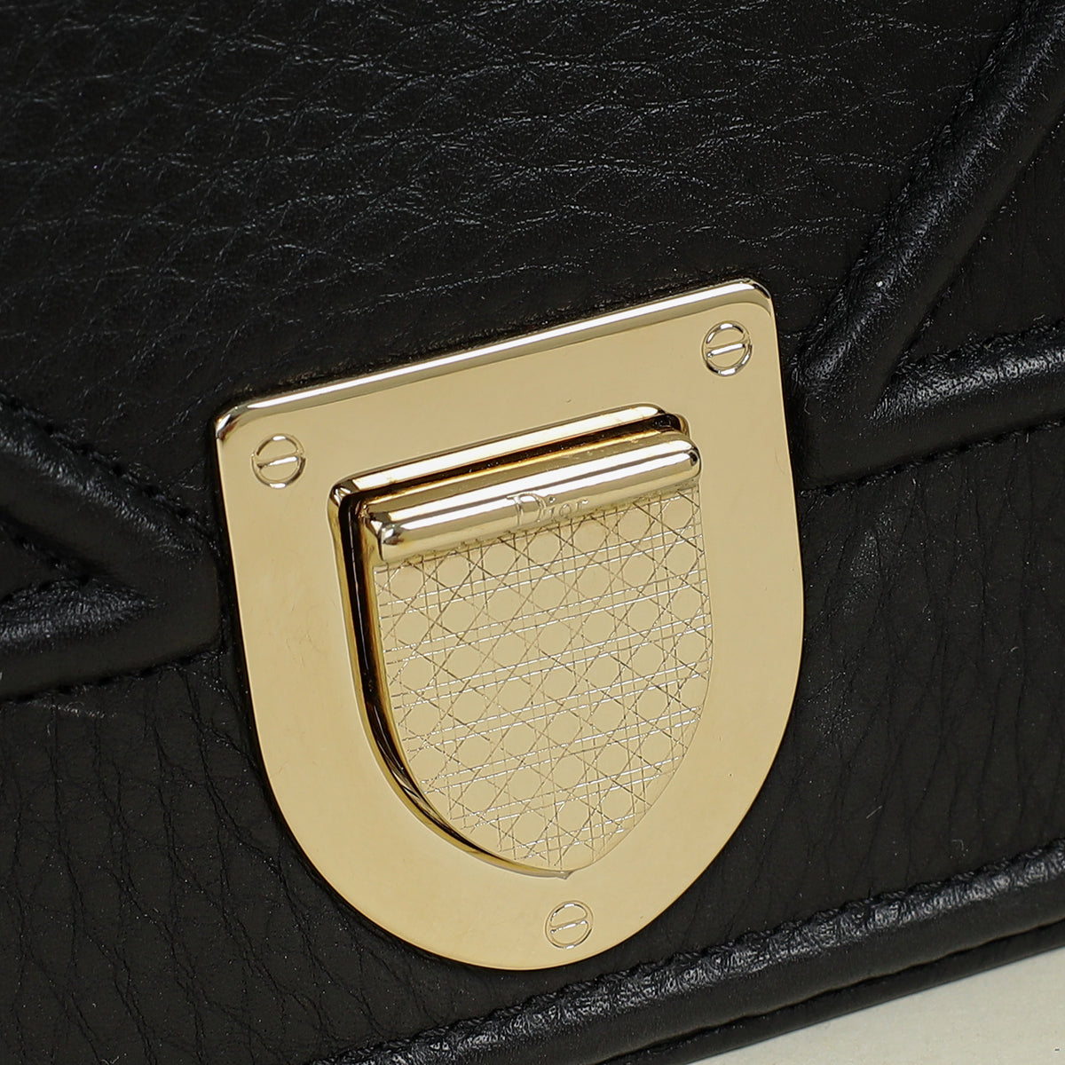 Christian Dior Black Diorama Medium Bag