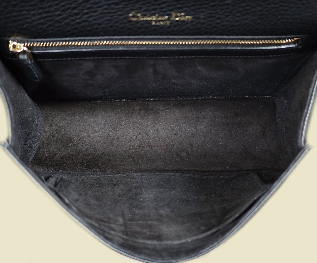 Christian Dior Black Diorama Medium Bag
