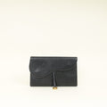 Christian Dior Black Saddle Pouch