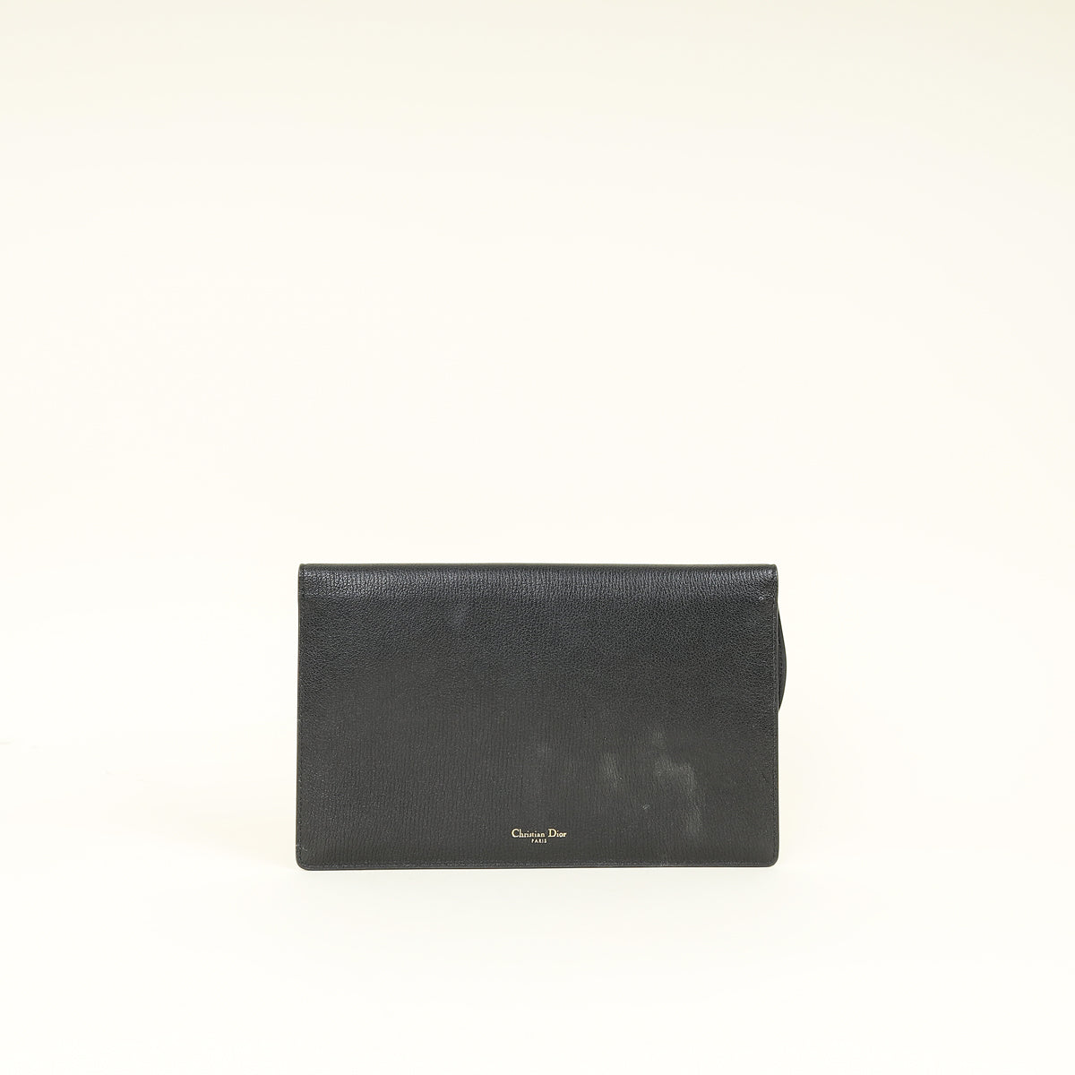 Christian Dior Black Saddle Pouch