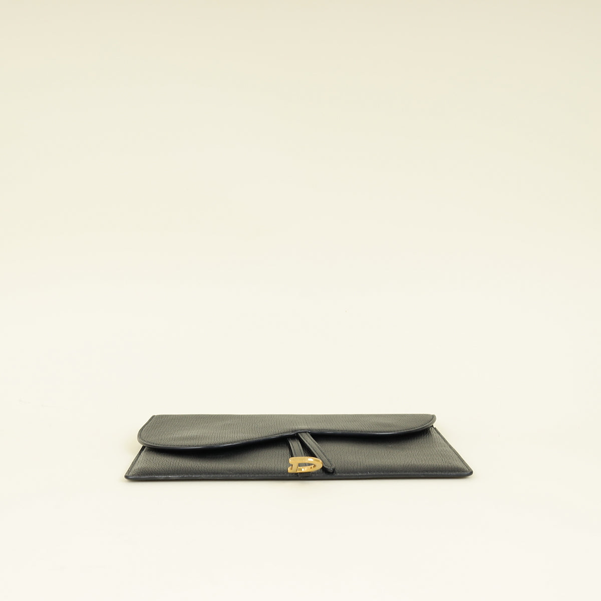 Christian Dior Black Saddle Pouch