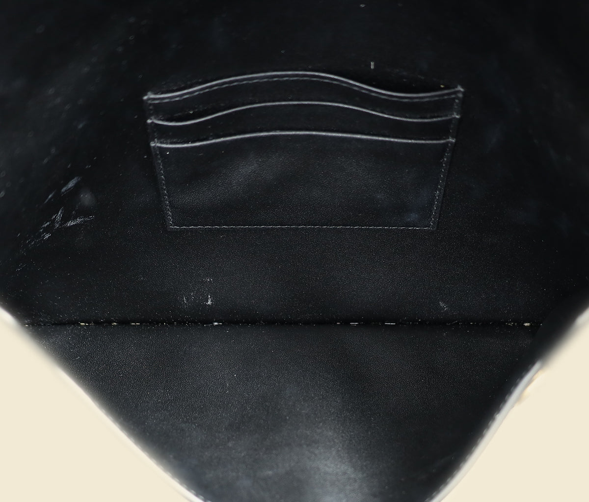 Christian Dior Black Saddle Pouch