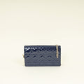 Christian Dior Navy Lady Dior Pouch on Chain