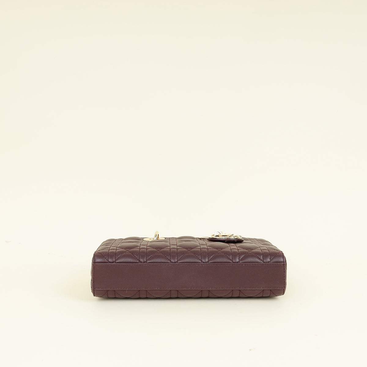 Christian Dior Plum Lady D-Joy Medium Bag