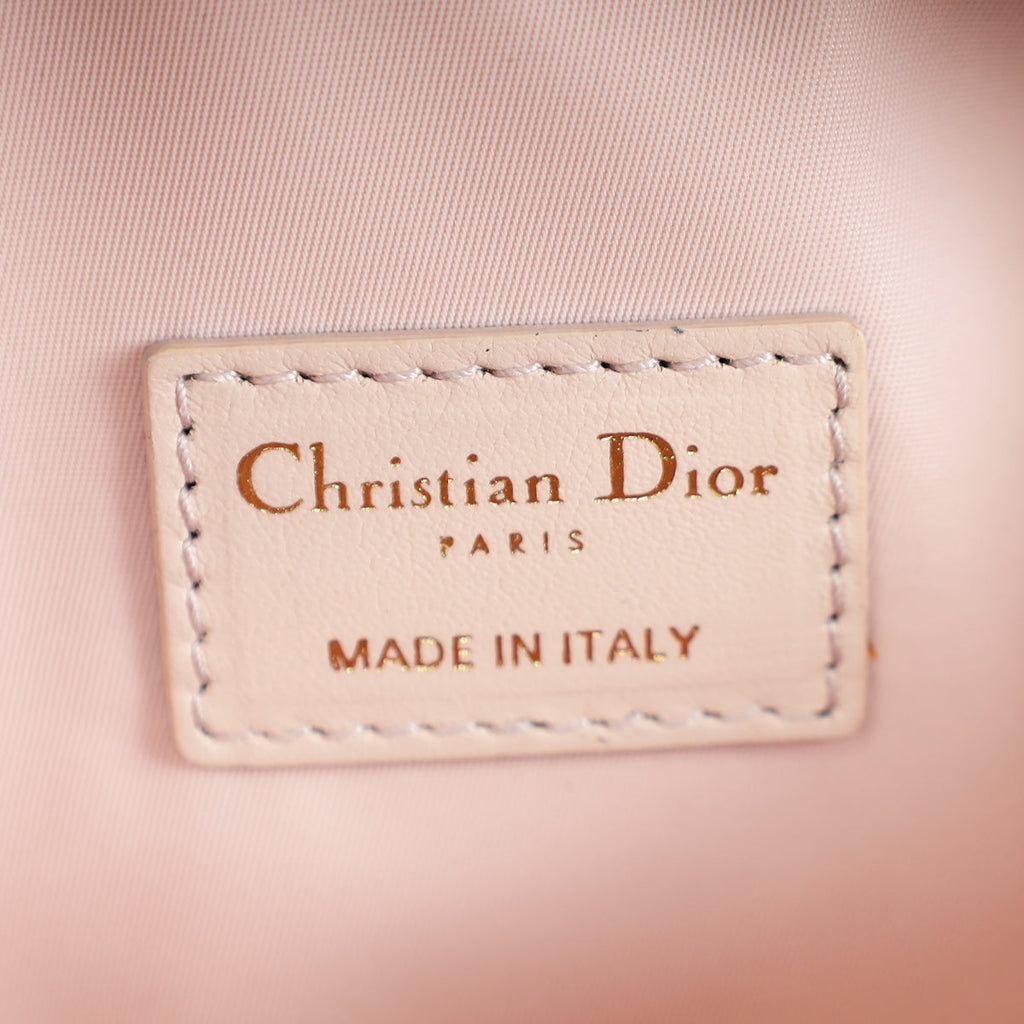Christian Dior Pink Toile De Jouy Belt Bag