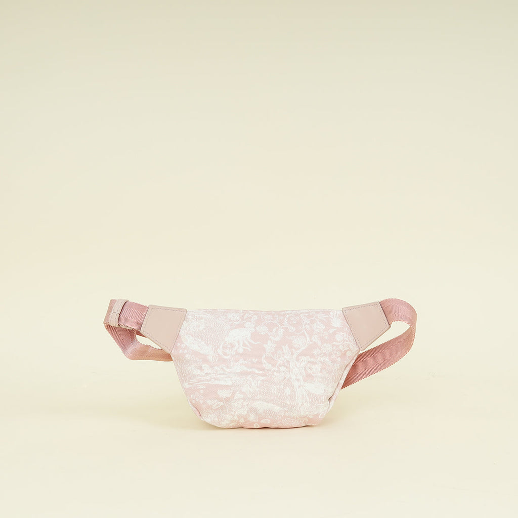 Christian Dior Pink Toile De Jouy Belt Bag