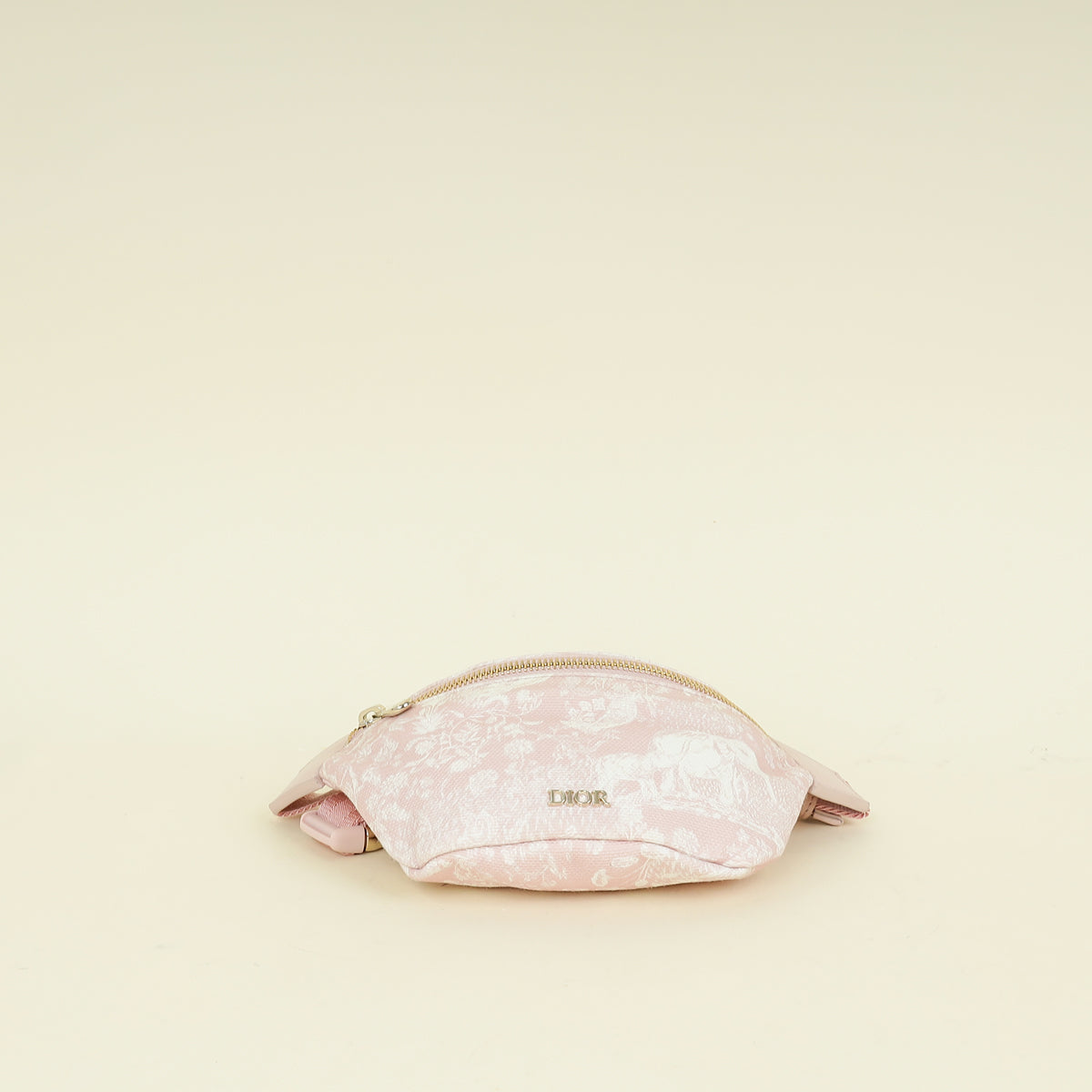 Christian Dior Pink Toile De Jouy Belt Bag