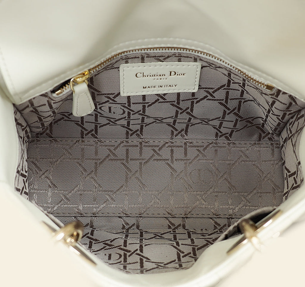 Christian Dior Latte Lady Dior My ABC Small Bag