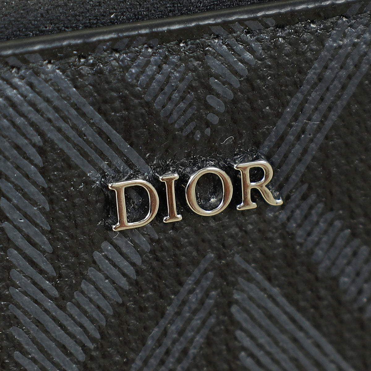 Christian Dior Bicolor CD Diamond Print Messenger Pouch