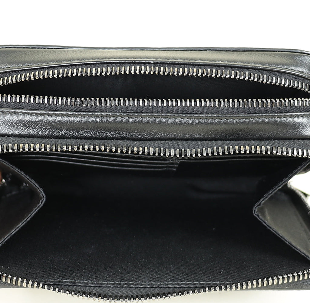 Christian Dior Bicolor CD Diamond Print Messenger Pouch