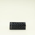 Christian Dior Black Lady Dior Convertible Clutch