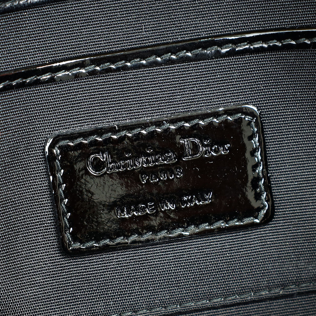 Christian Dior Black Lady Dior Convertible Clutch