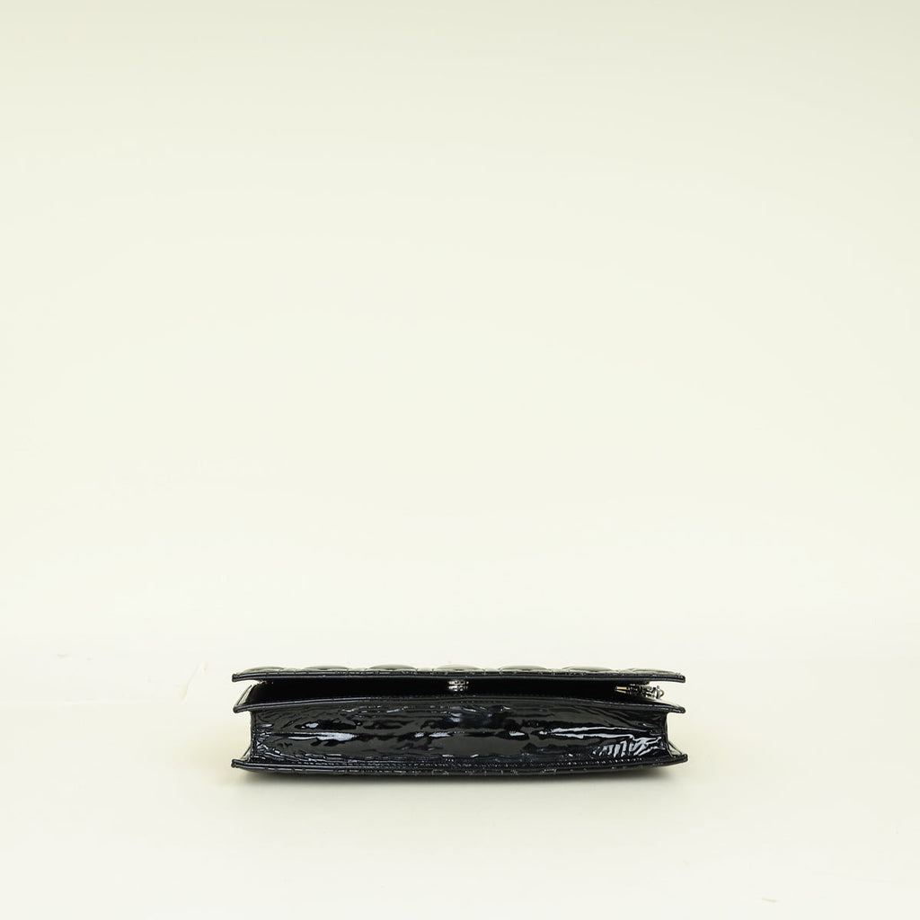 Christian Dior Black Lady Dior Convertible Clutch