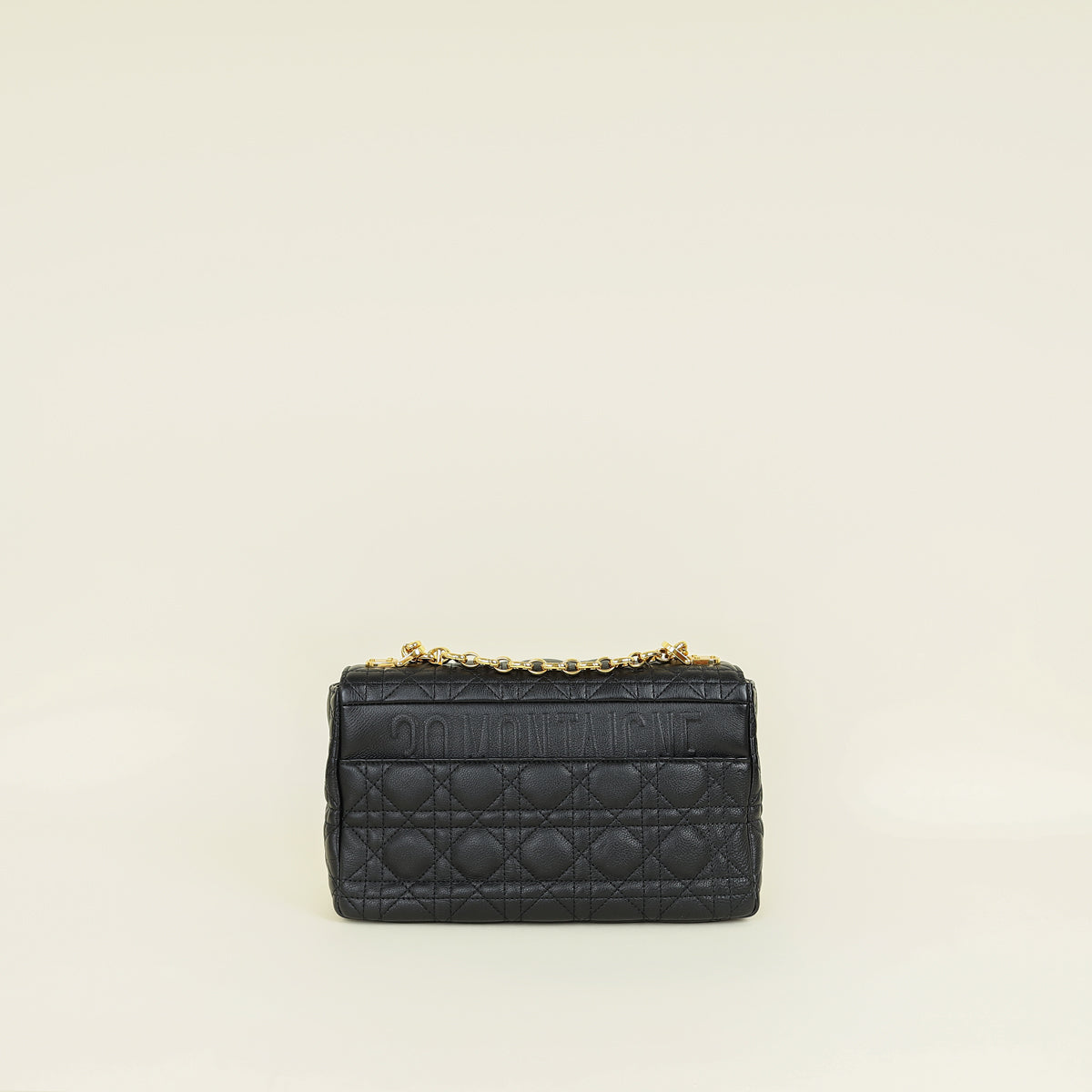 Christian Dior Black Caro Medium Bag
