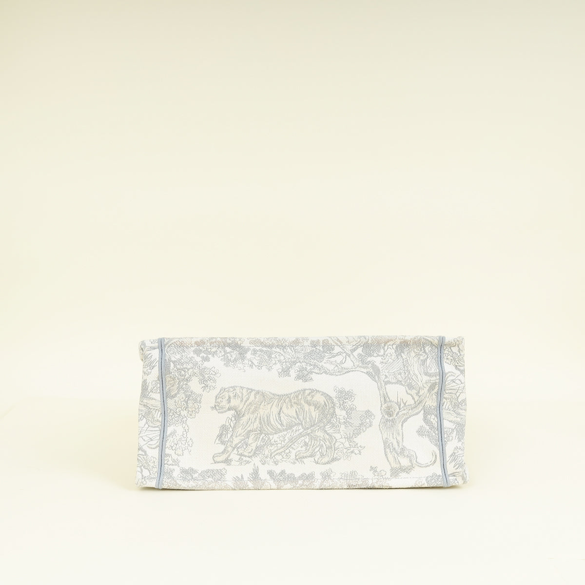 Christian Dior Bicolor Toile De Jouy Book Tote Medium Bag