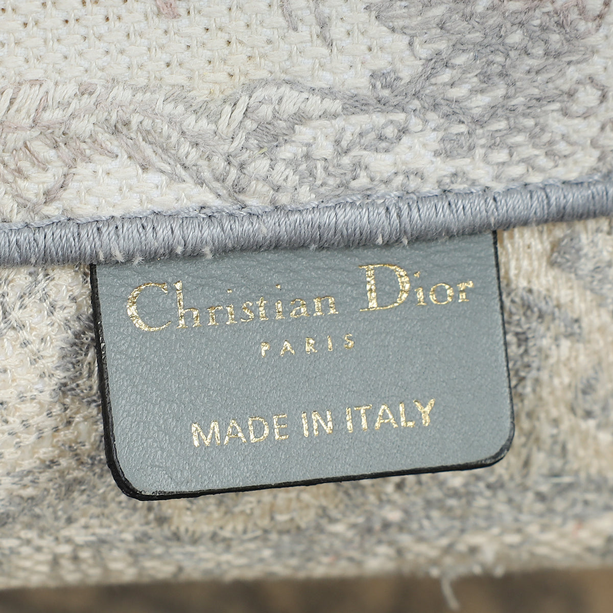 Christian Dior Bicolor Toile De Jouy Book Tote Medium Bag