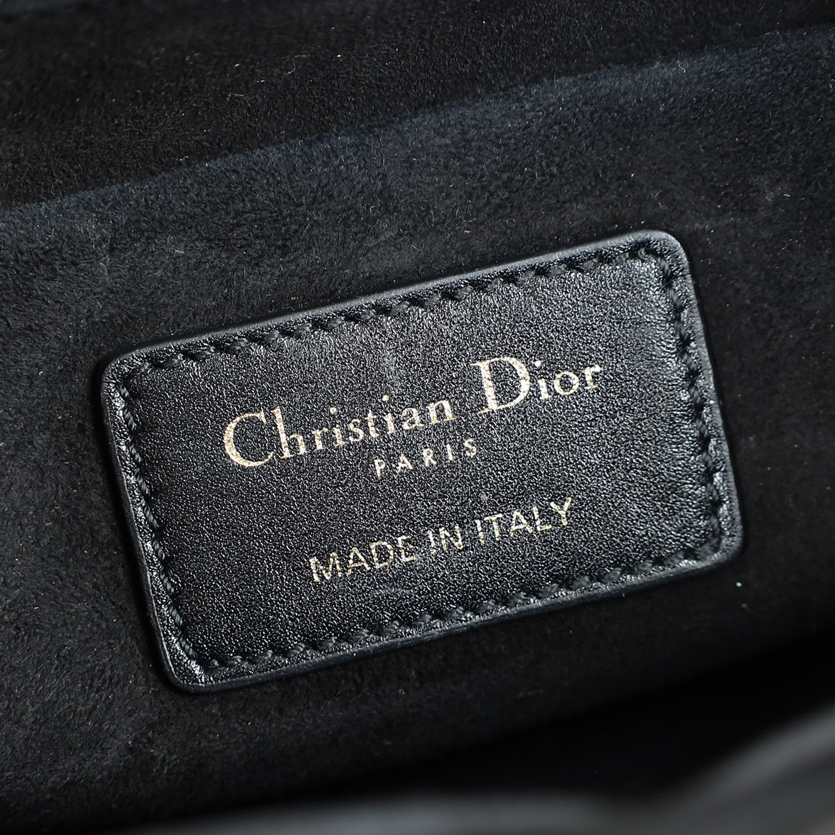 Christian Dior Black "The Lady 95.22" Bag