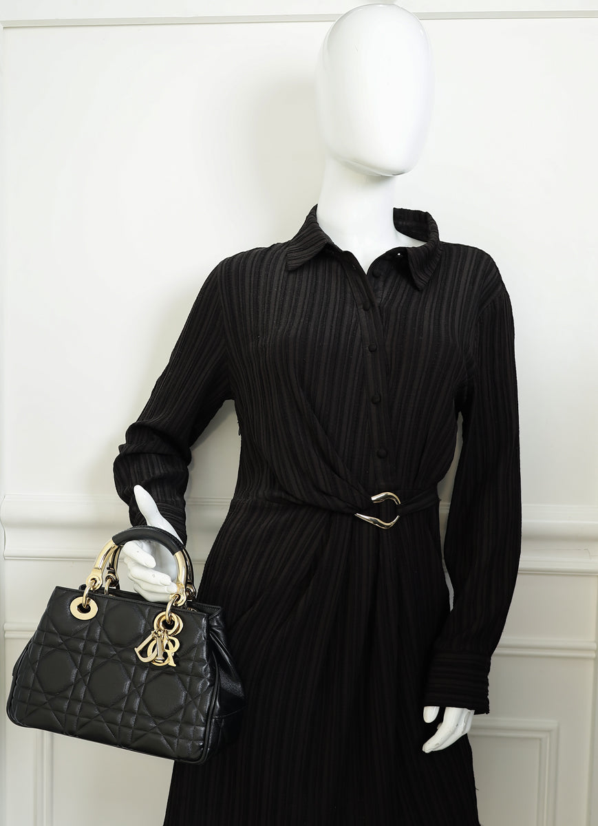 Christian Dior Black "The Lady 95.22" Bag