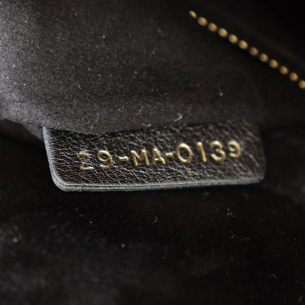 Christian Dior Metallic Asphalte My ABCDior Lady Dior Small Bag