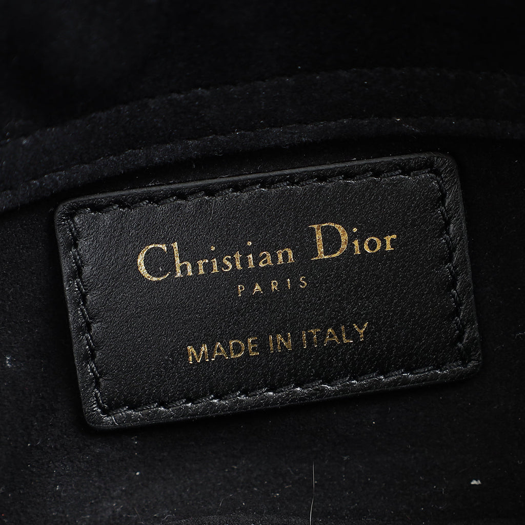 Christian Dior Black D-Joy Micro Bag