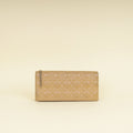 Christian Dior Beige Lady Dior Convertible Chain Clutch
