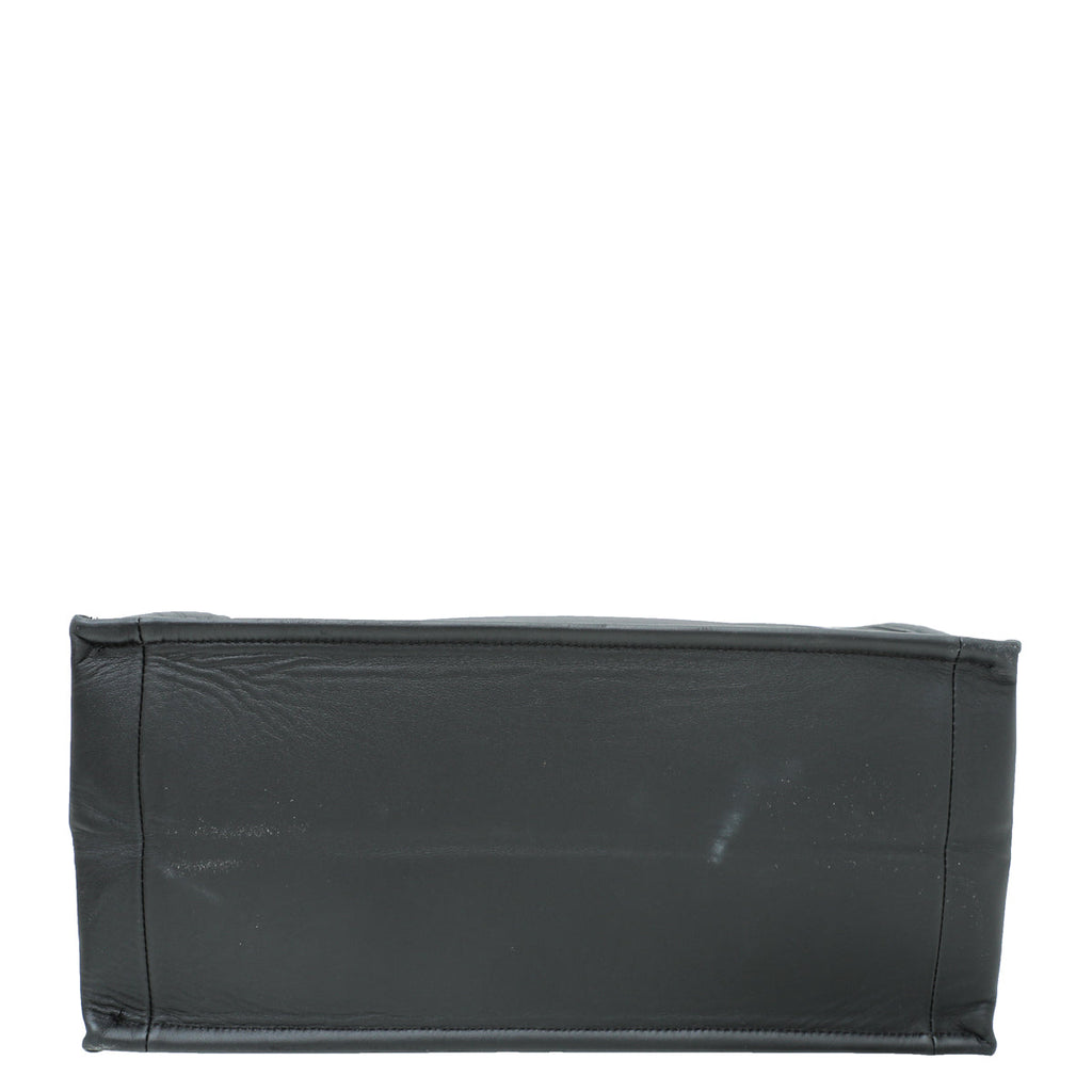 Christian Dior Black Book Tote Medium Bag