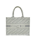 Christian Dior Gray Oblique Book Tote Medium Bag