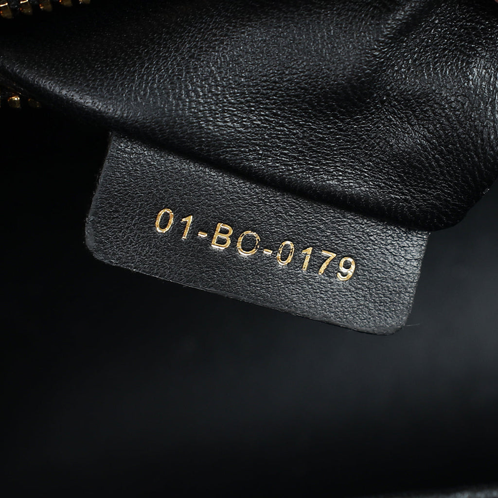 Christian Dior Black 30 Montaigne Chain Shoulder Bag