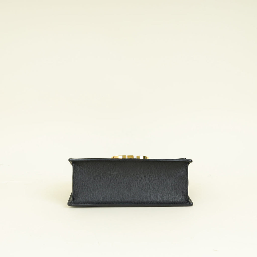 Christian Dior Black 30 Montaigne Chain Shoulder Bag