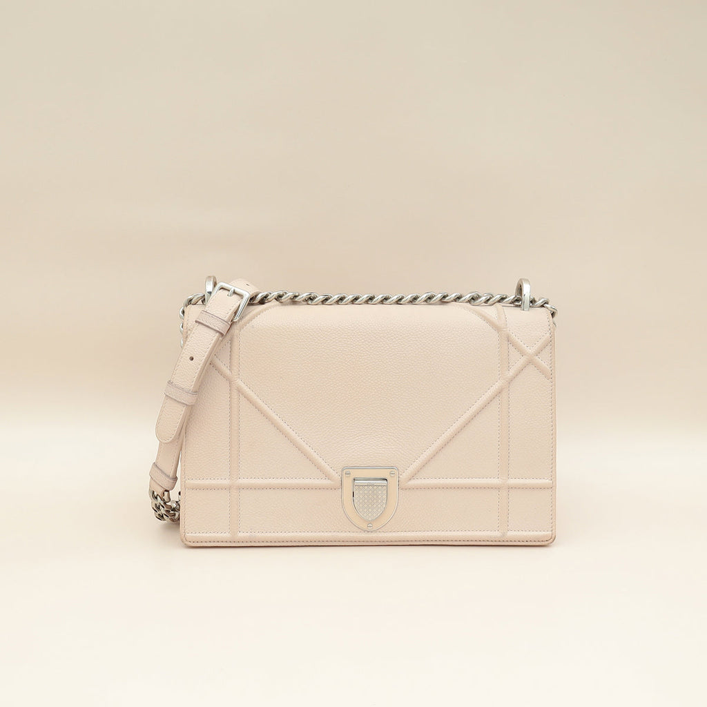 Christian Dior Bicolor Diorama Medium Bag