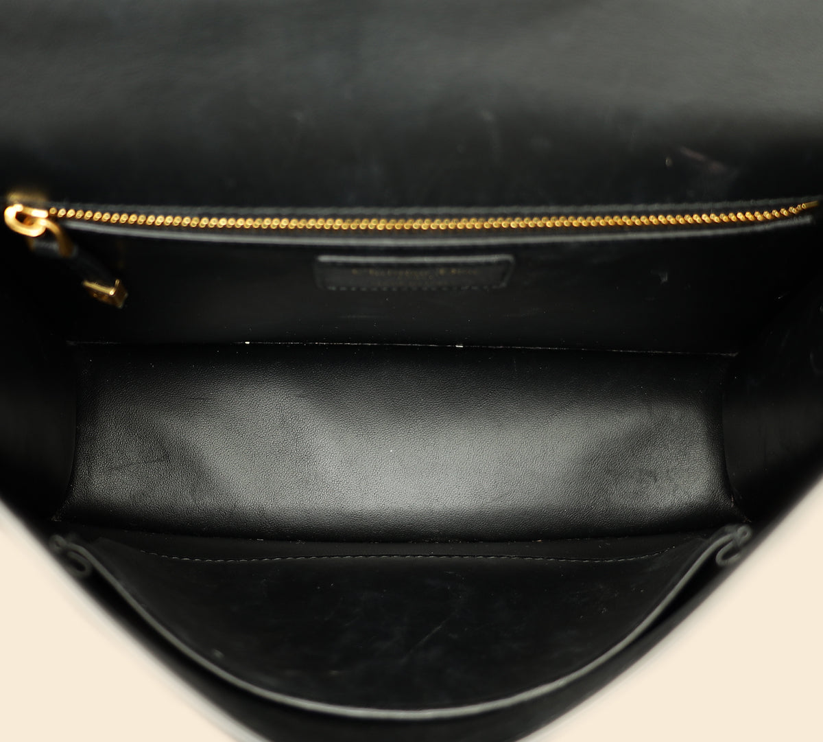 Christian Dior Black 30 Montaigne Flap Bag
