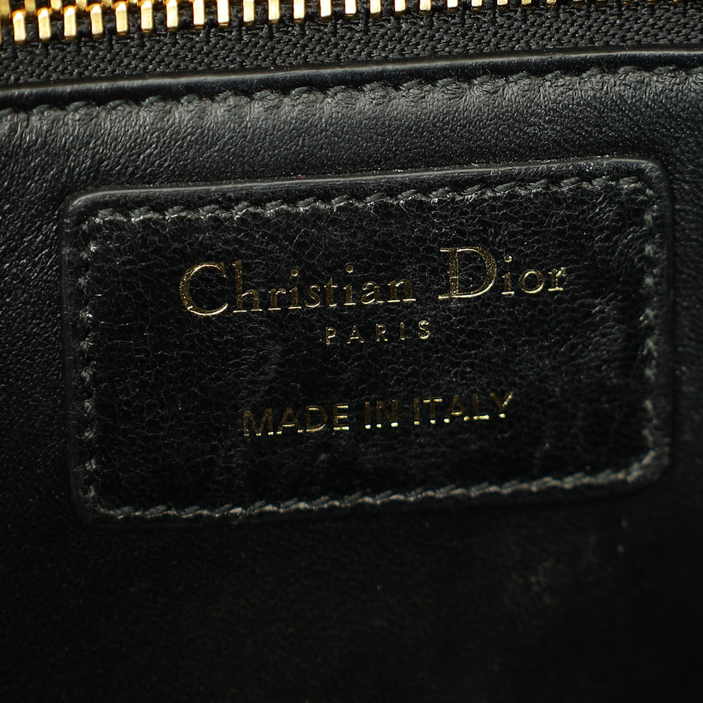 Christian Dior Black 30 Montaigne Flap Bag