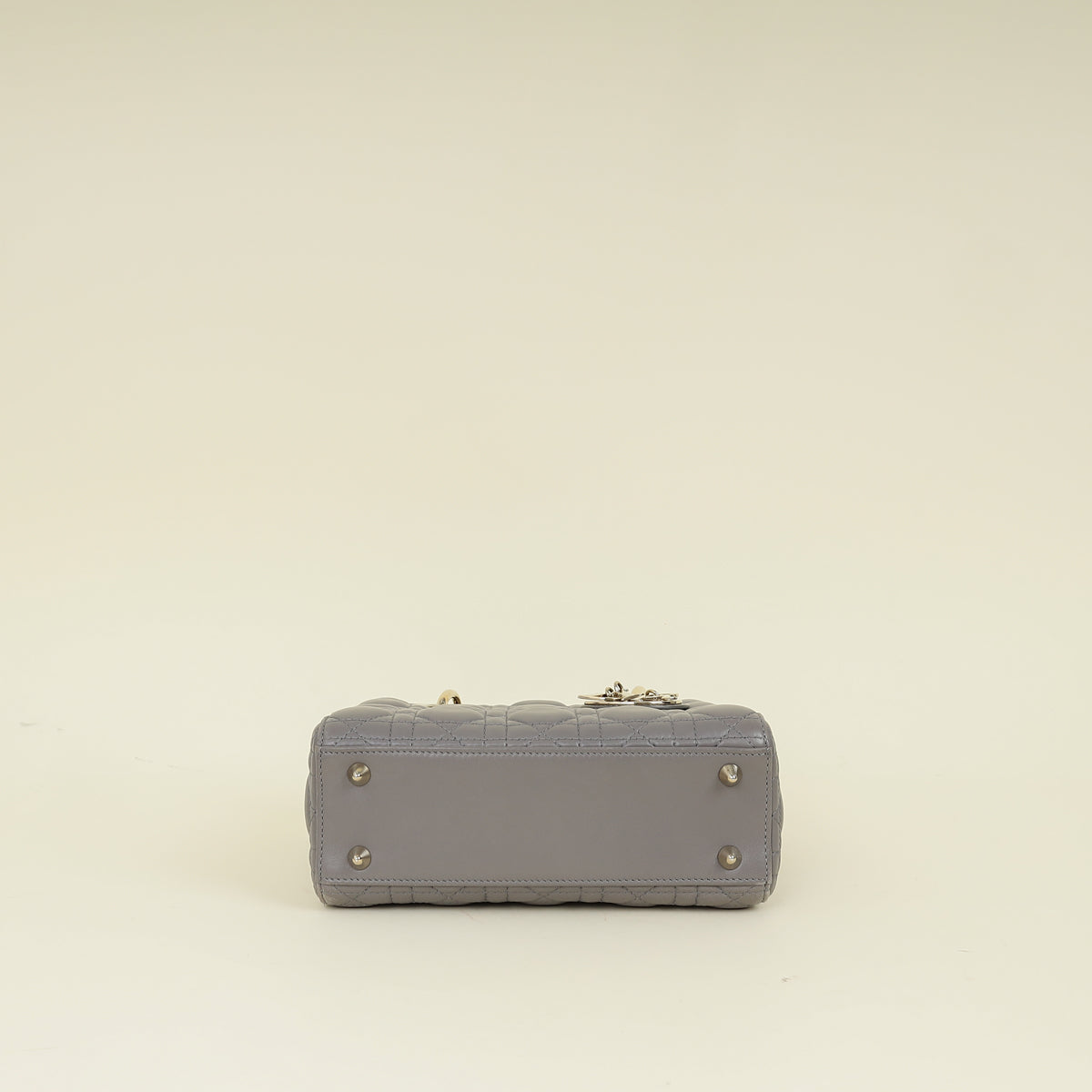 Christian Dior Grey Lady Dior My ABCDior Small Bag