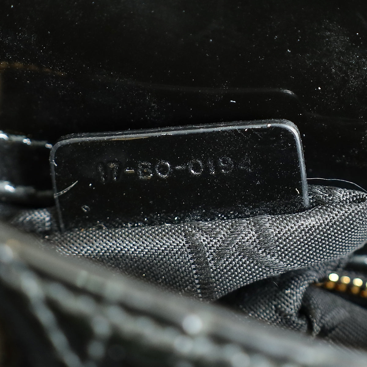 Christian Dior Black Lady Mini Dior Chain Bag