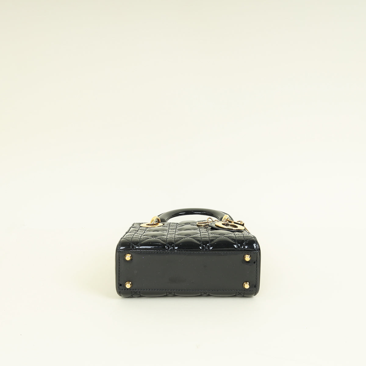 Christian Dior Black Lady Mini Dior Chain Bag