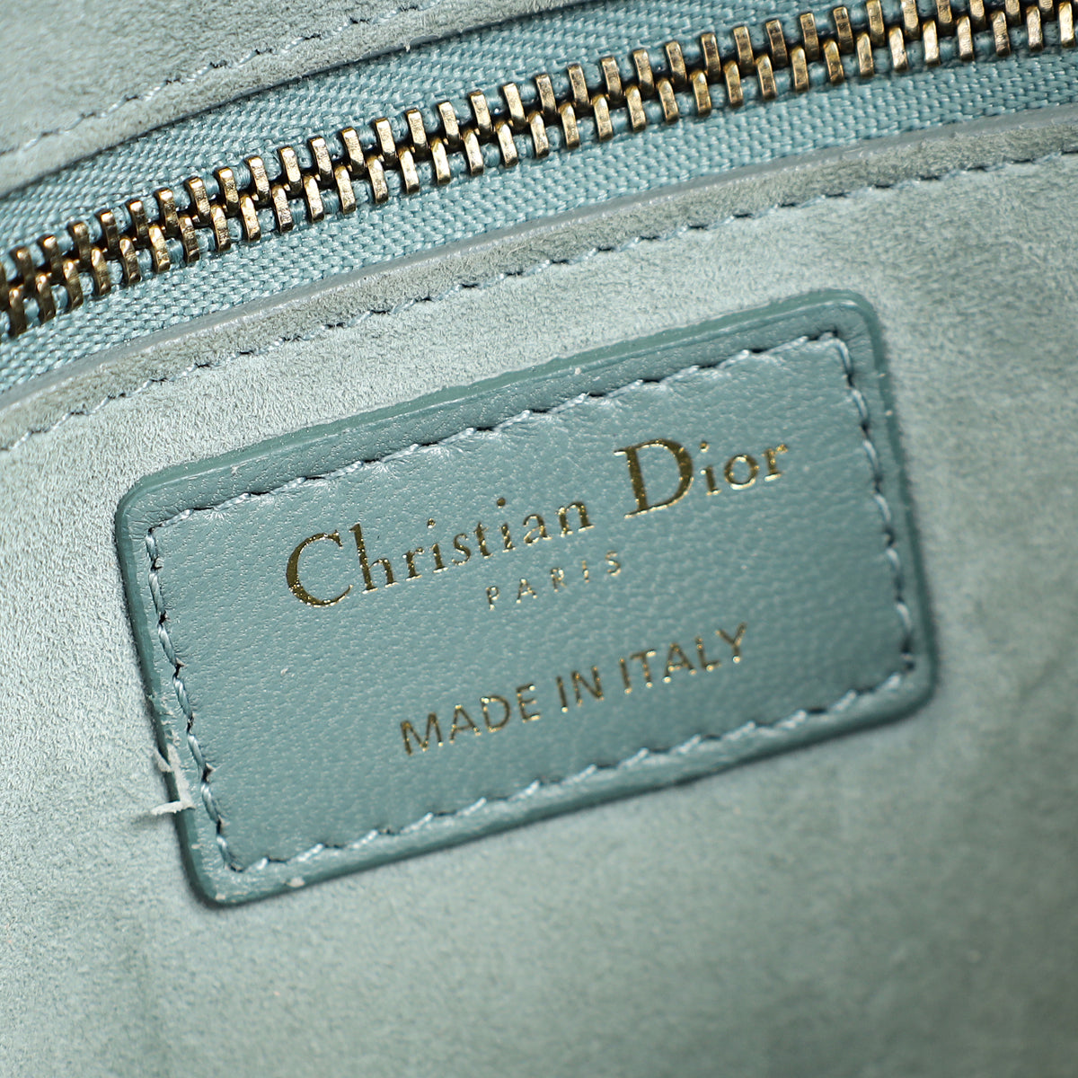 Christian Dior Grey Cannage Studded DiorAddict Flap Bag