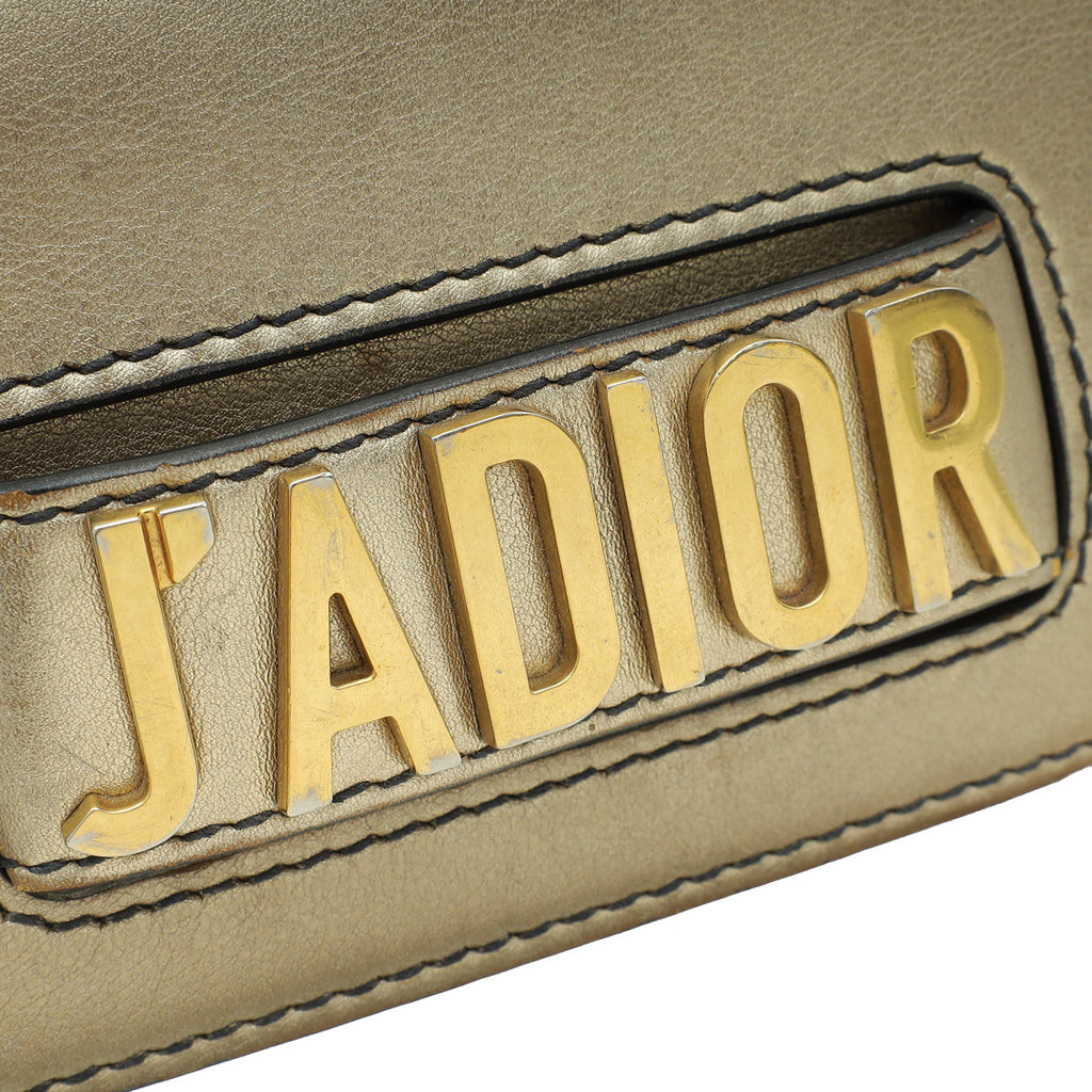 Christian Dior Bronze J'adior Mini Chain Bag