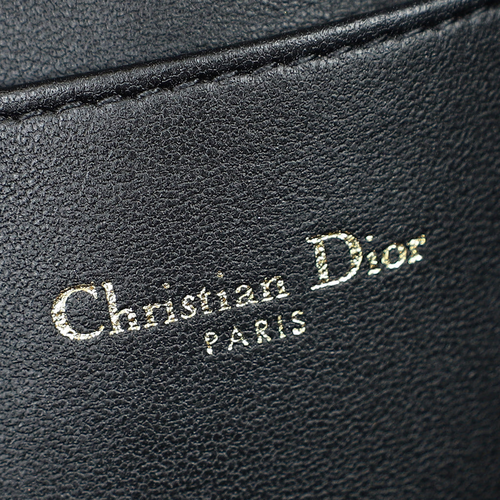 Christian Dior Black Caro Daily Large Pouch