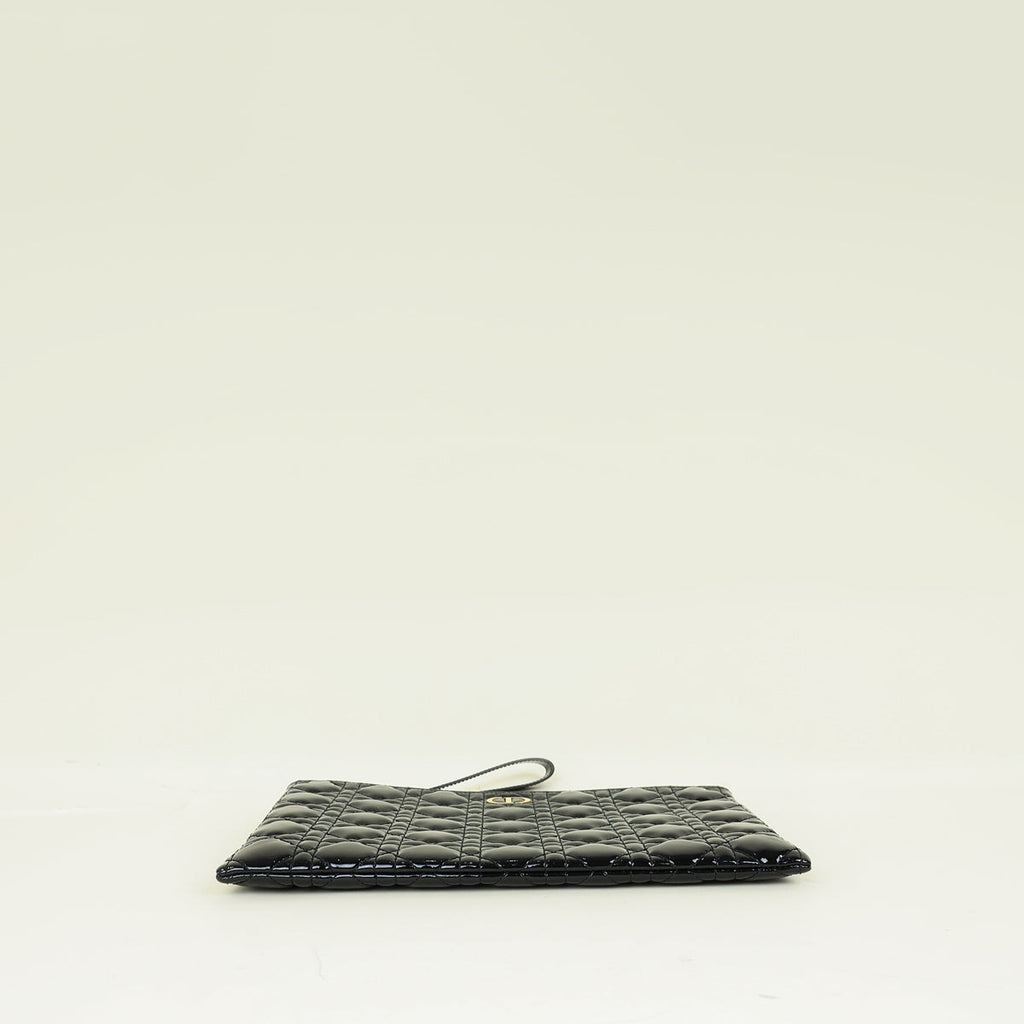 Christian Dior Black Caro Daily Large Pouch