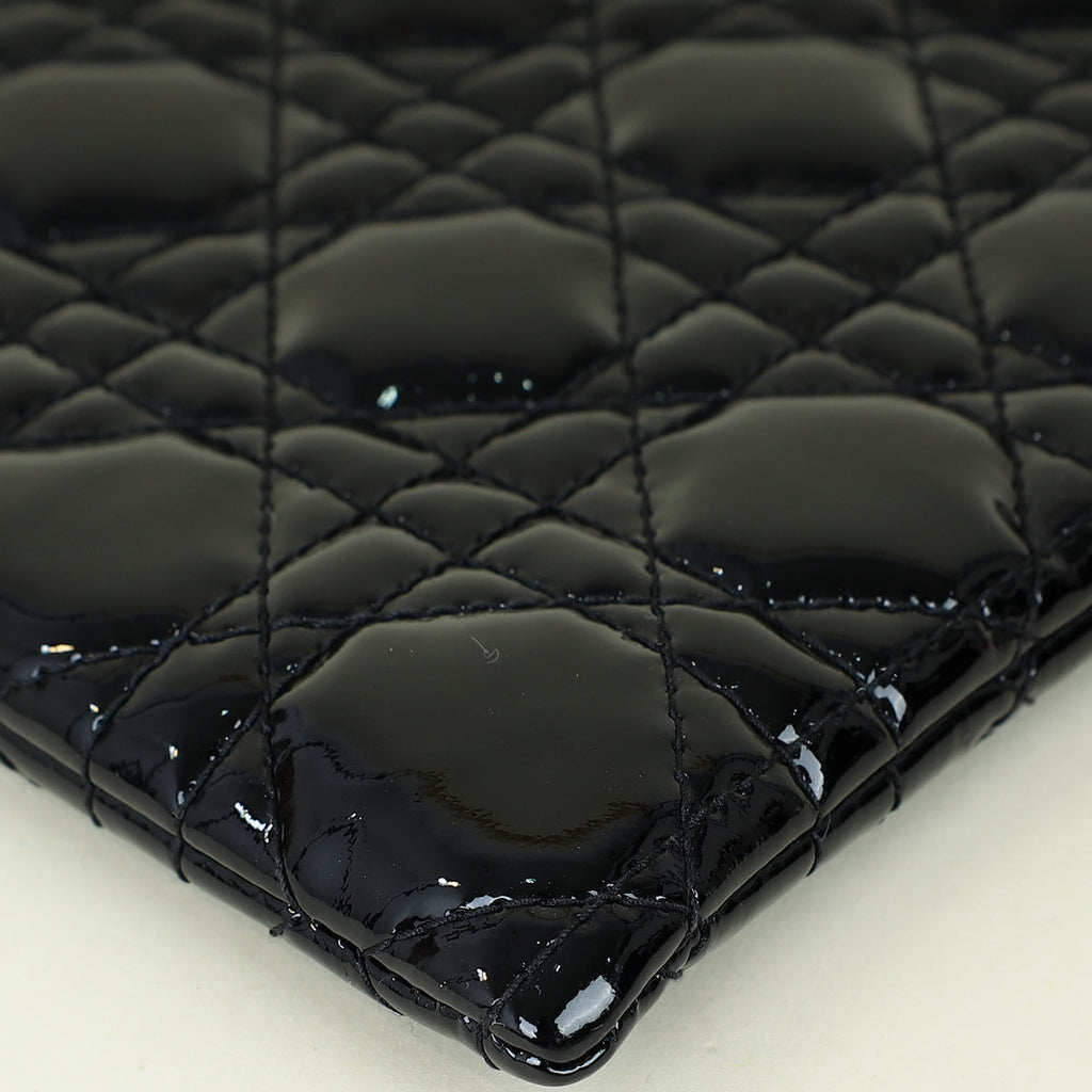 Christian Dior Black Caro Daily Large Pouch