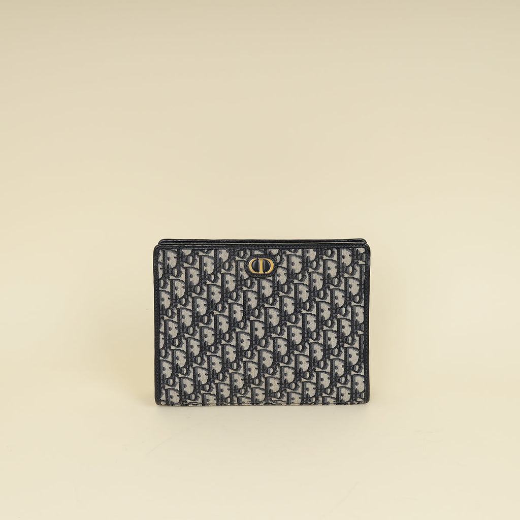 Christian Dior Blue 30 Montaigne Dea Pouch