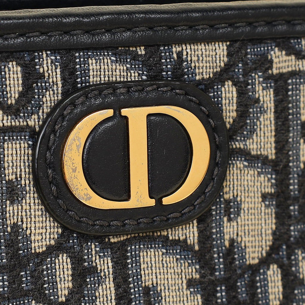 Christian Dior Blue 30 Montaigne Dea Pouch