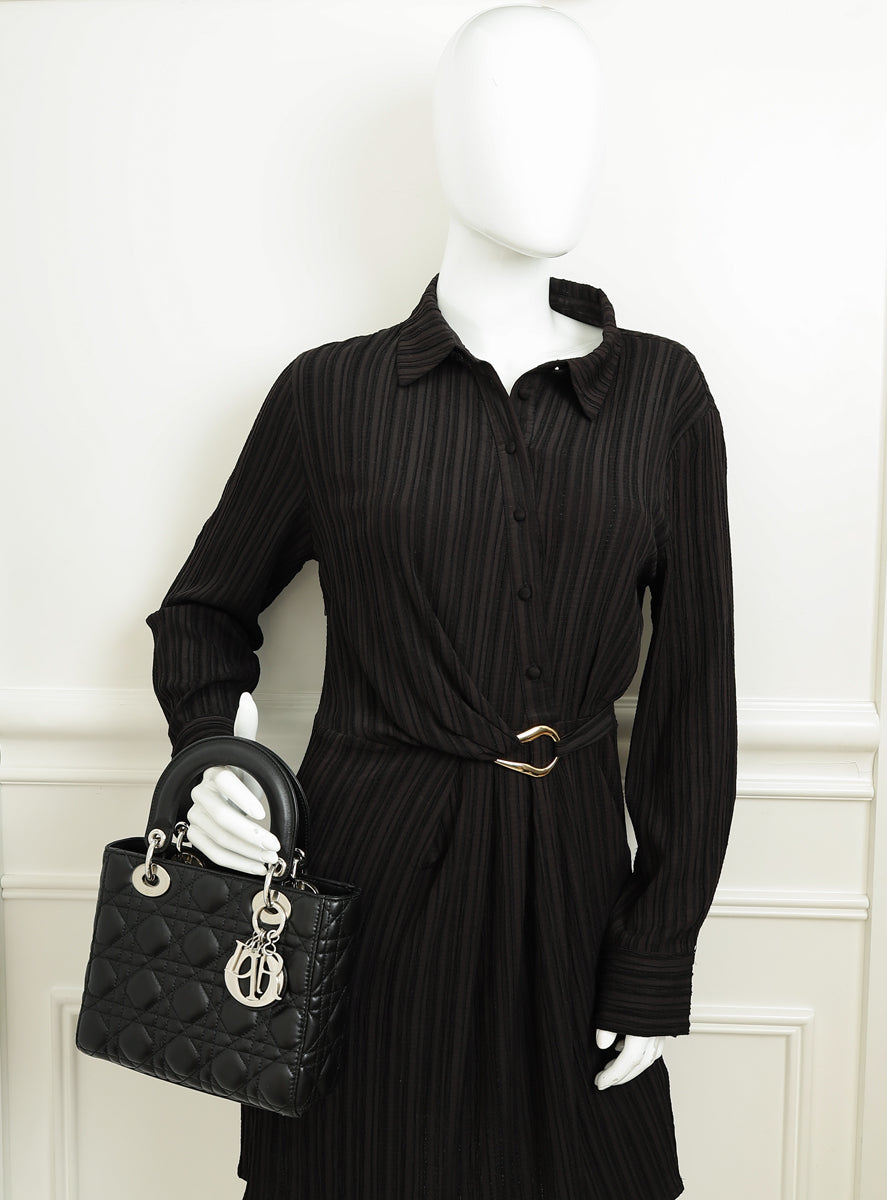 Christian Dior Black Lady Dior My ABCDior Small Bag