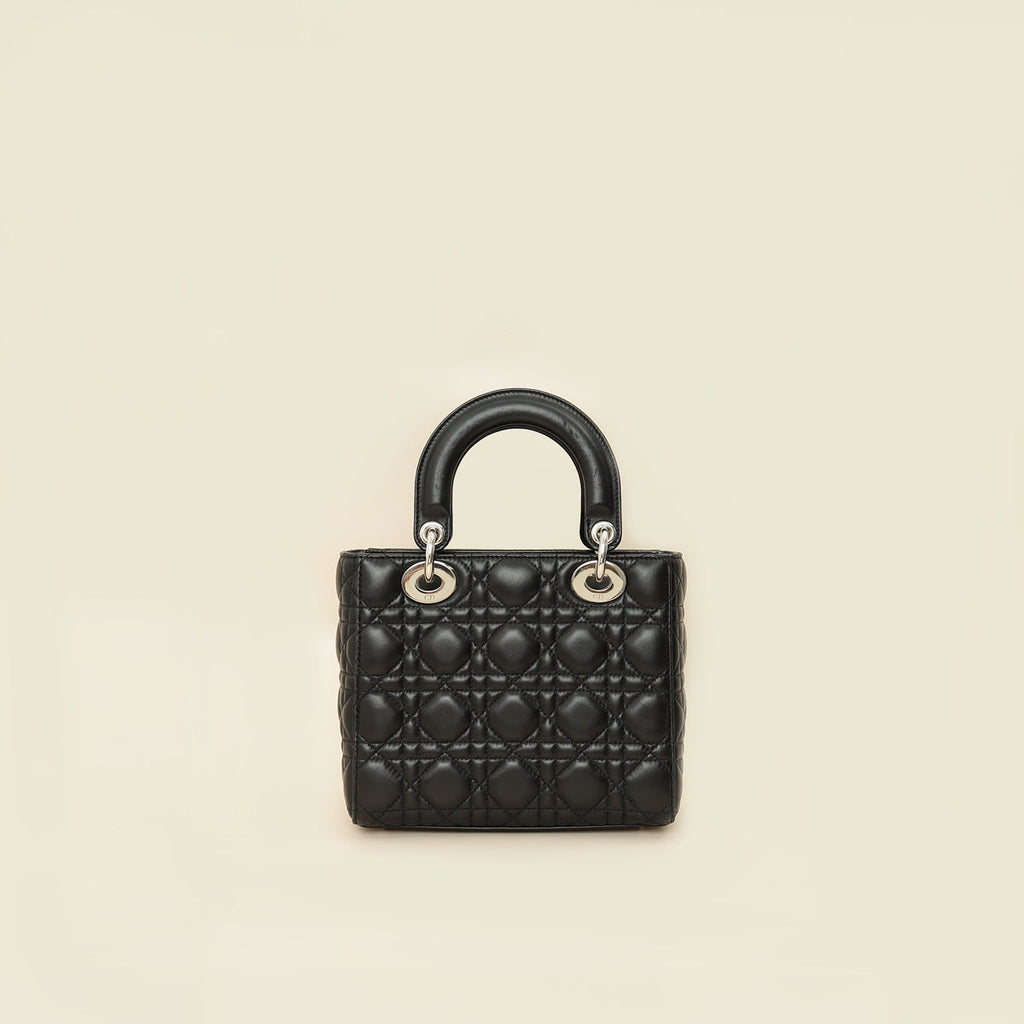 Christian Dior Black Lady Dior My ABCDior Small Bag
