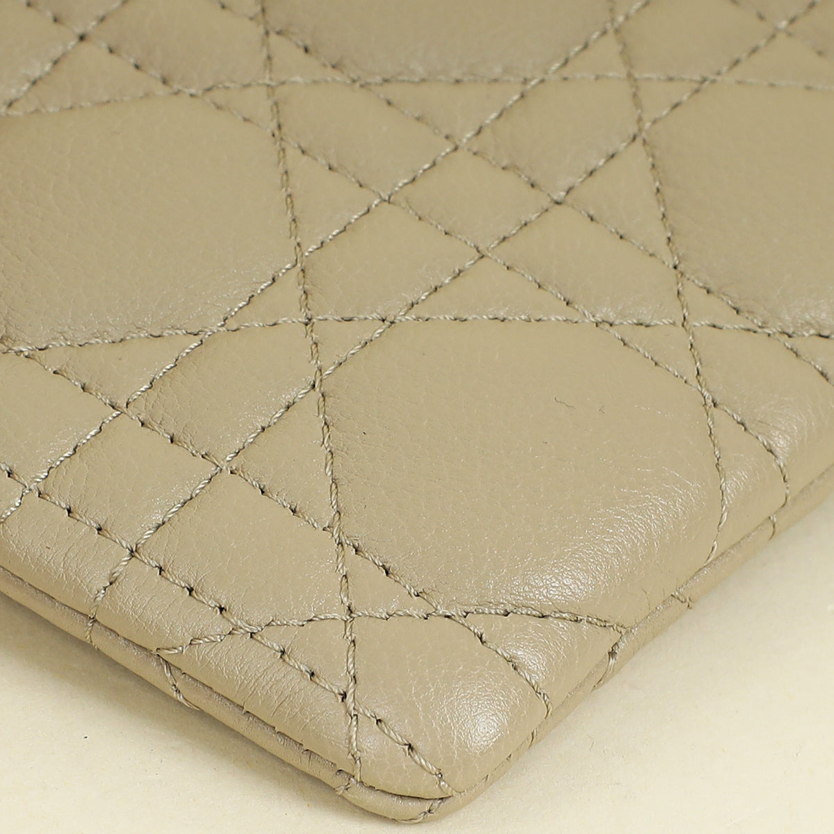 Christian Dior Beige Cannage Caro Multifunctional Pouch