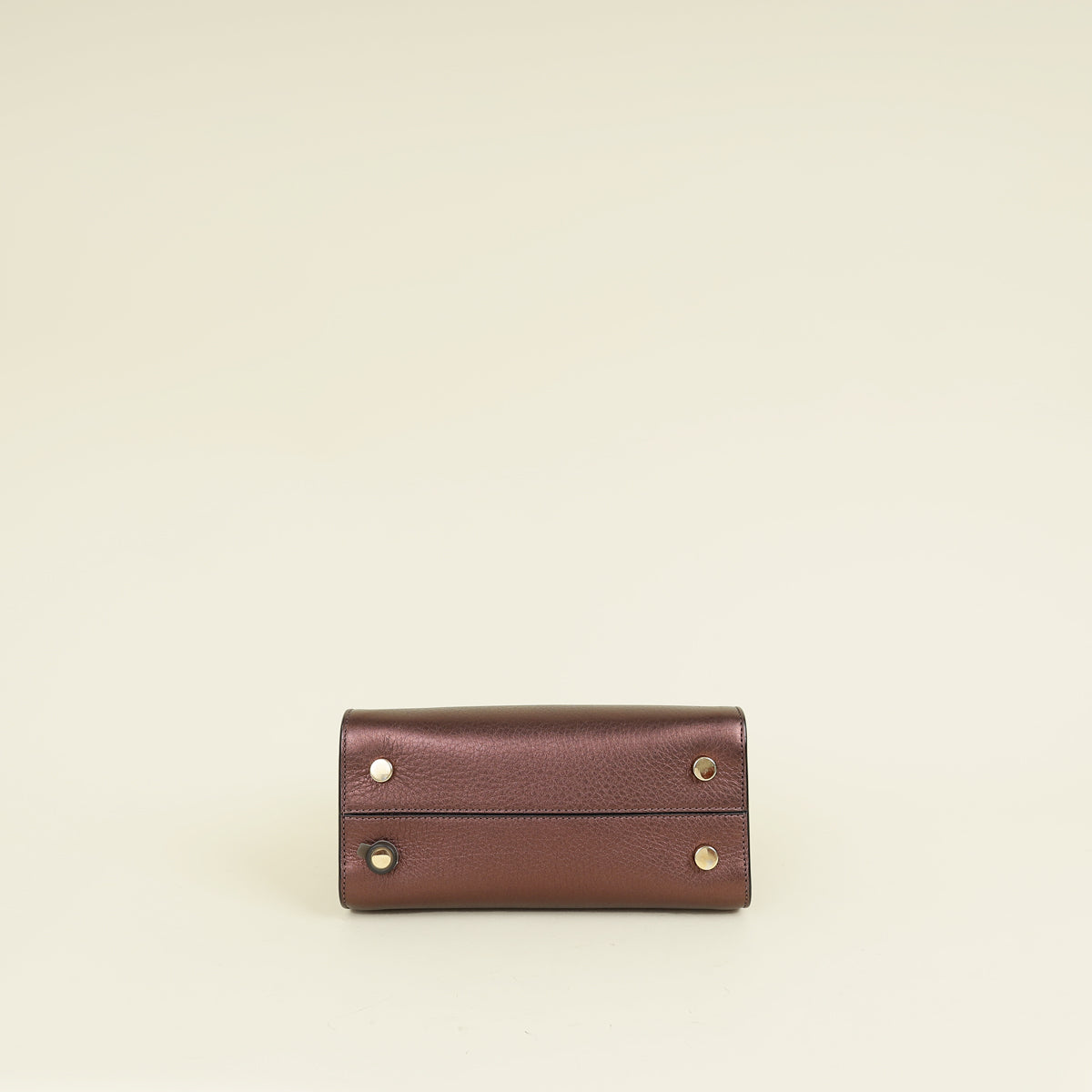 Christian Dior Metallic Brown Diorever Top Handle Mini Bag