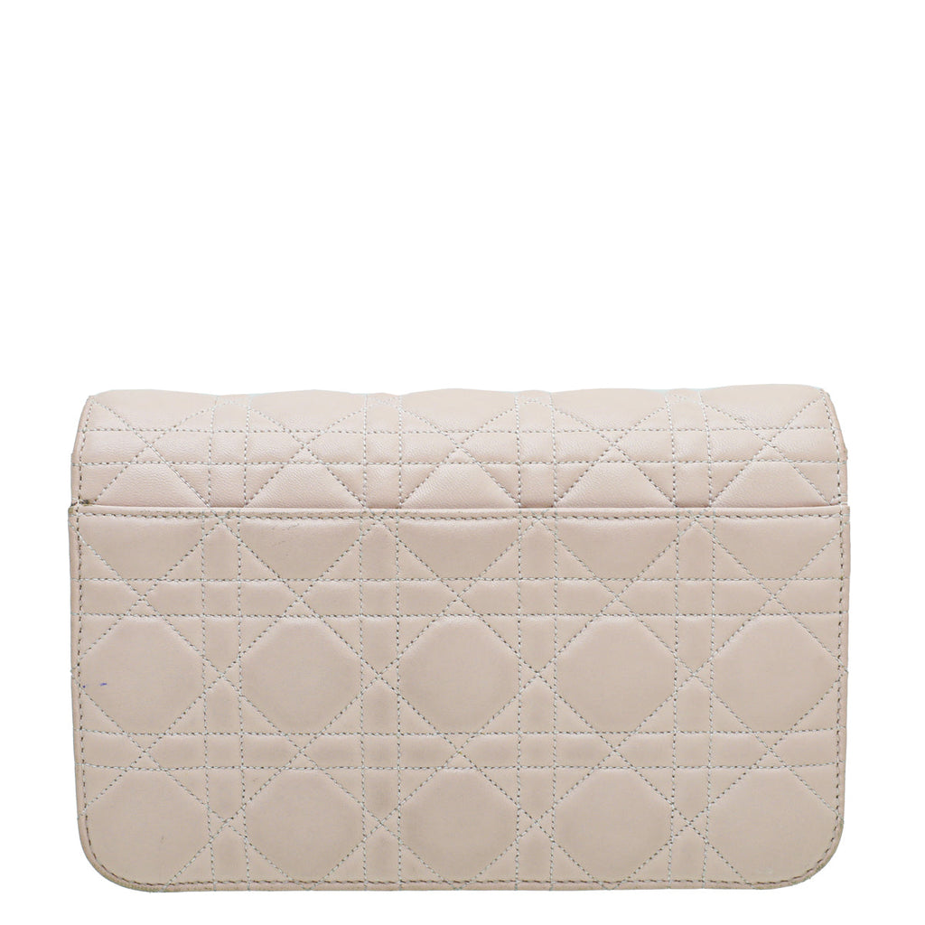 Christian Dior Light Pink Miss Dior Promenade Chain Pouch