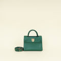 Christian Dior Green Diorever Top Handle Small Bag