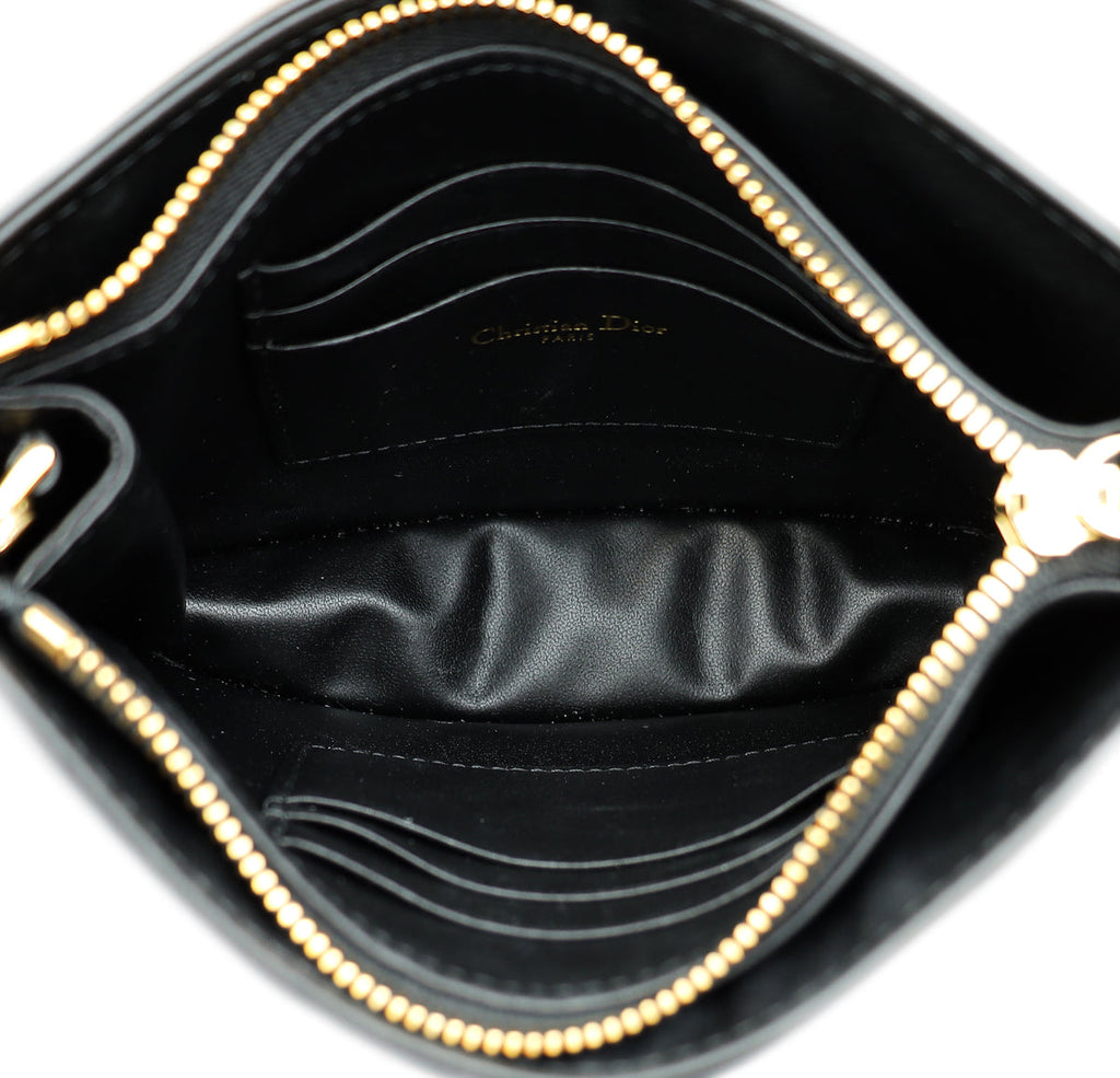 Christian Dior Black Caro Every Dior Pouch